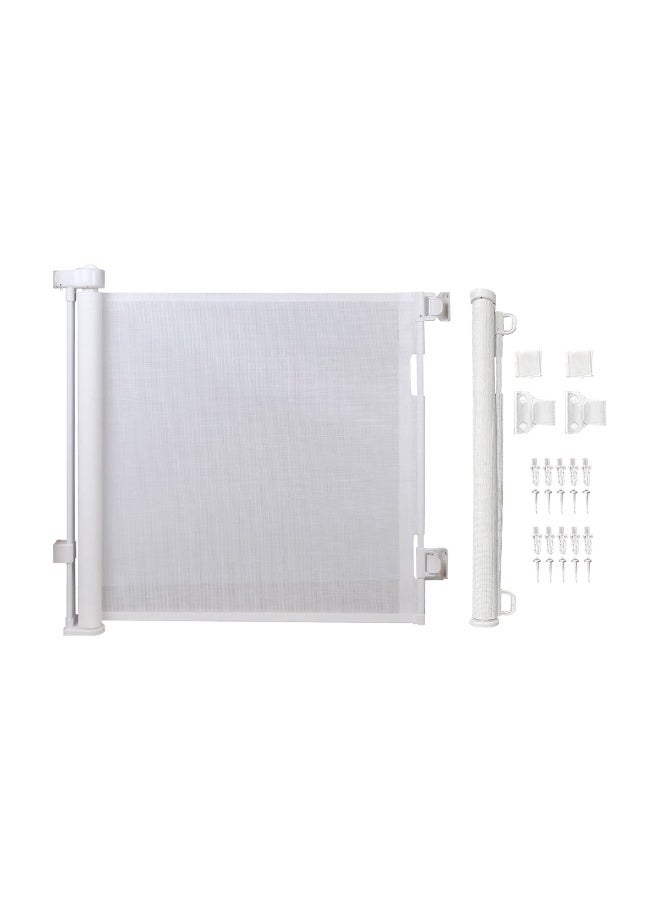 ميشيدا 59 بوصة بوابات أطفال قابلة للسحب للمداخل: بوابة كلاب قابلة للسحب، بوابات شرفة خارجية، بوابة أطفال طويلة داخلية، بوابة حيوانات أليفة قابلة للسحب، بوابة أطفال للسلالم، الشرفات الأمامية - Image 2